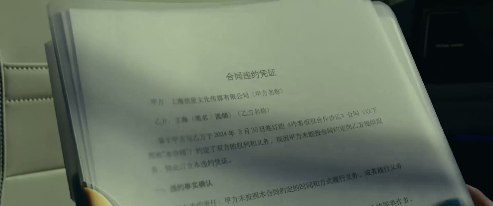 我是王海先生的代理律师