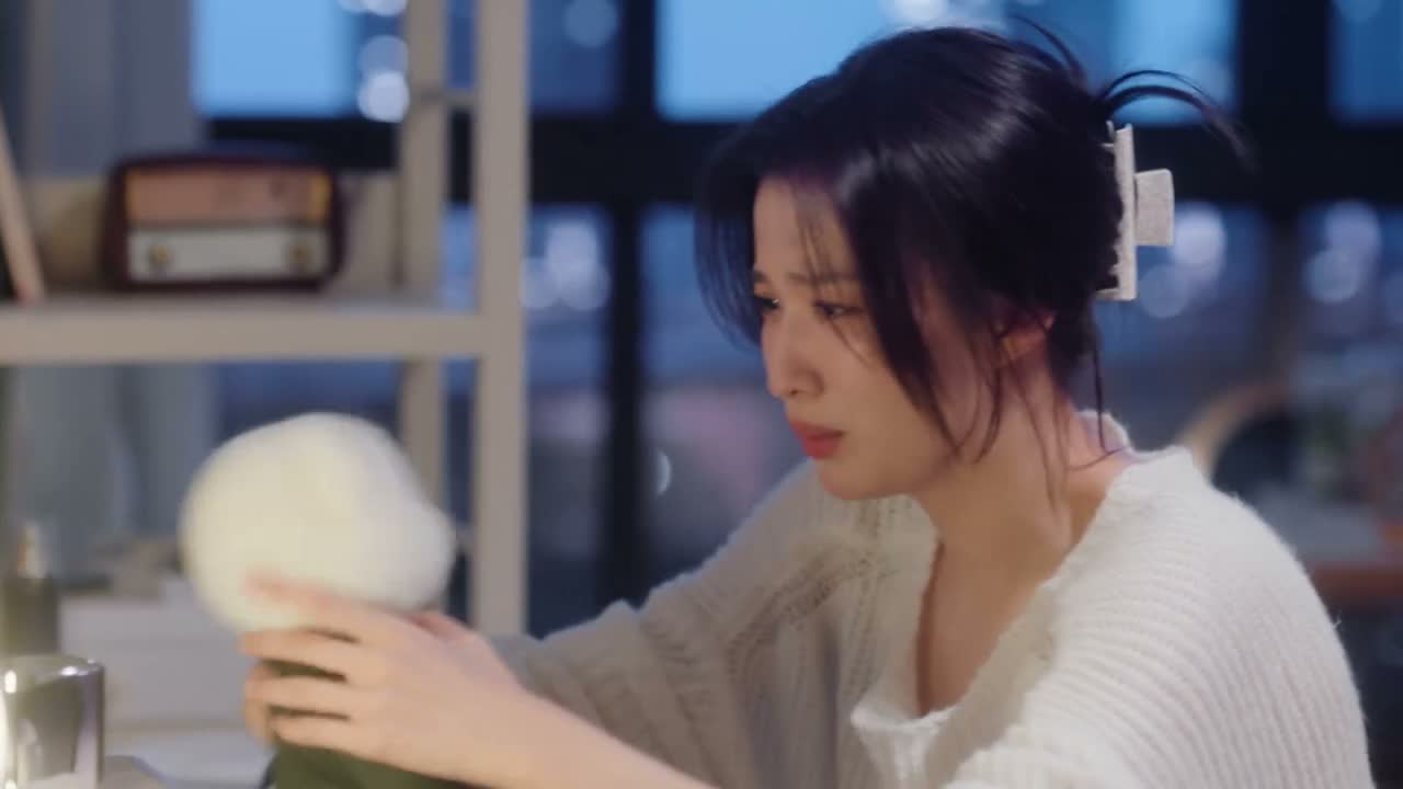都把你的脸给压扁了