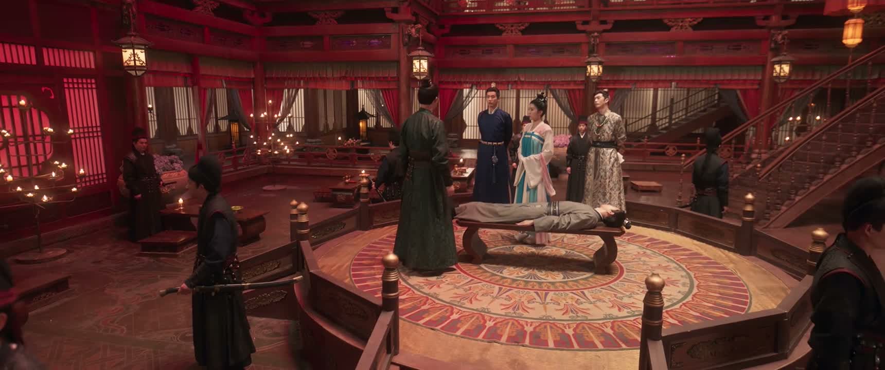 他在众目睽睽之下