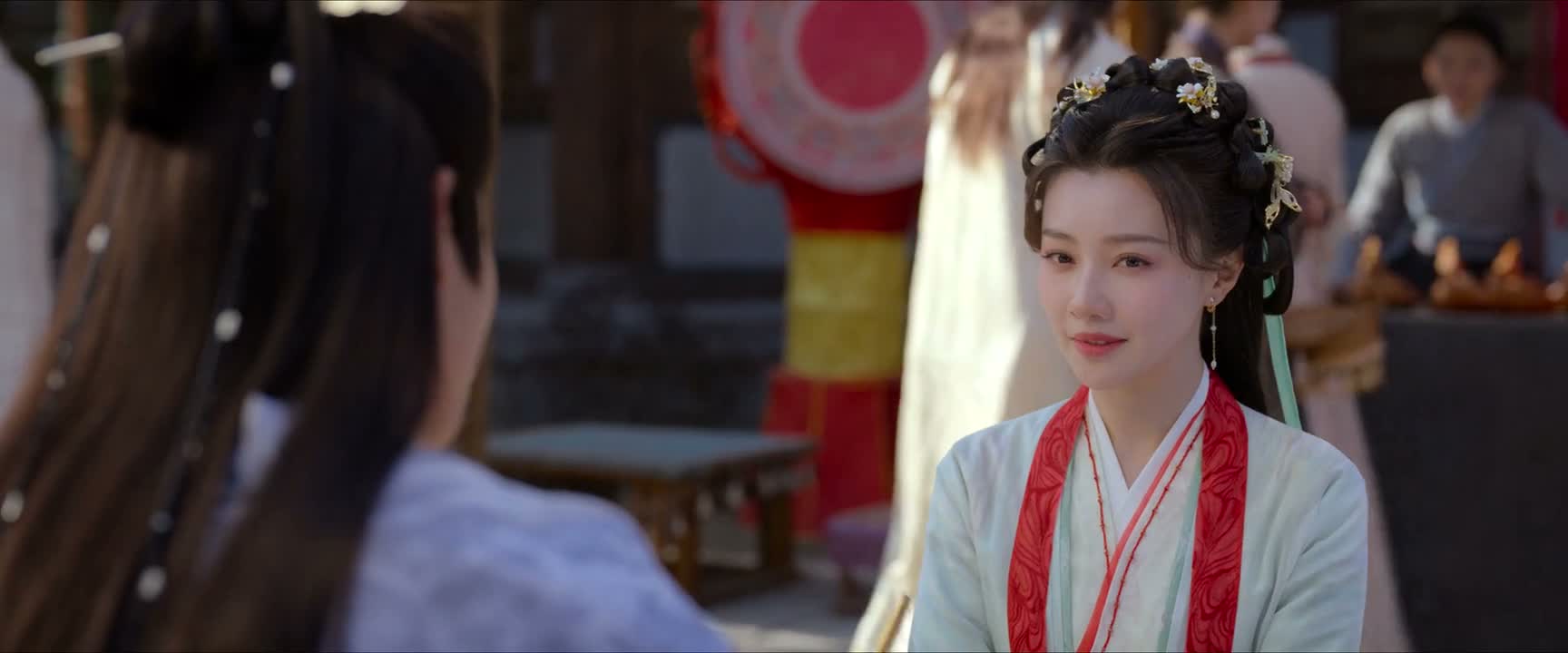 放松的时候算杏眼