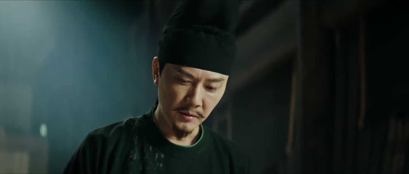 孙貌手上的烫伤