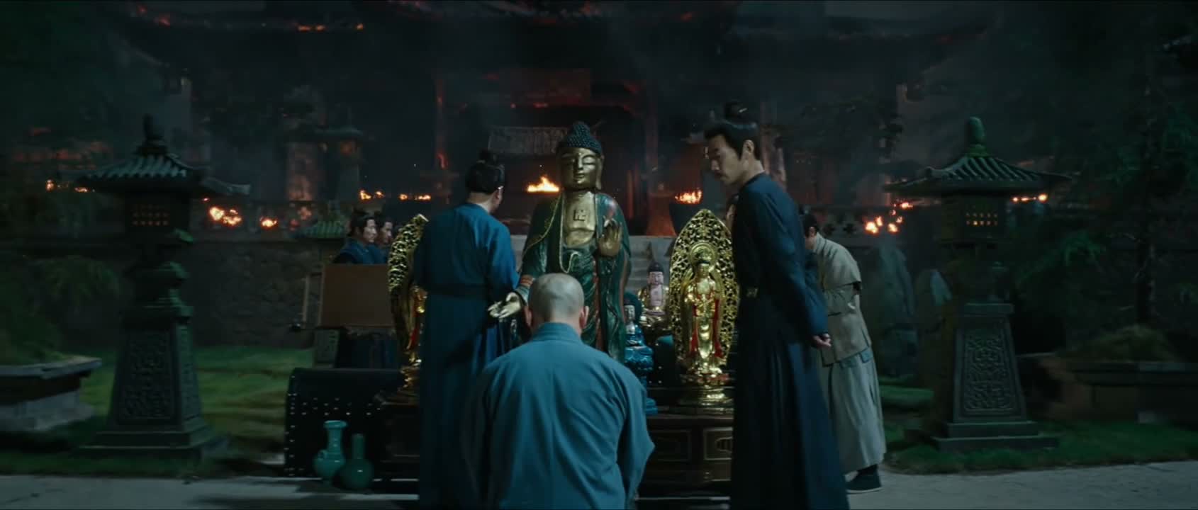圆智方丈已葬入火海