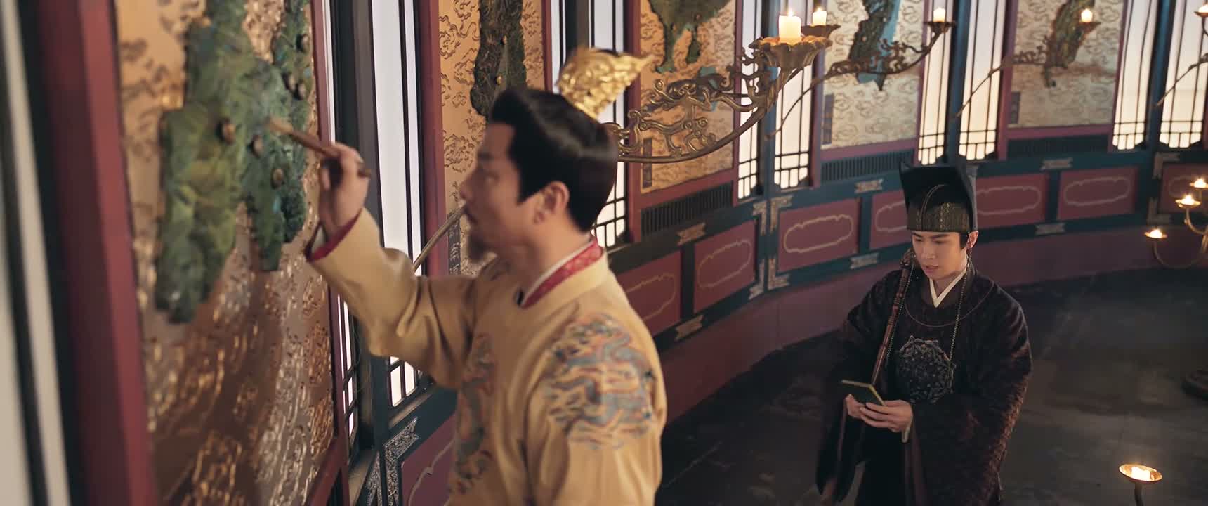 安郡王在宫门落钥前递来了奏本