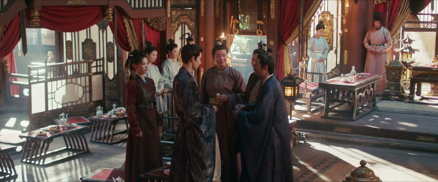下官敬侯爷大胜而归