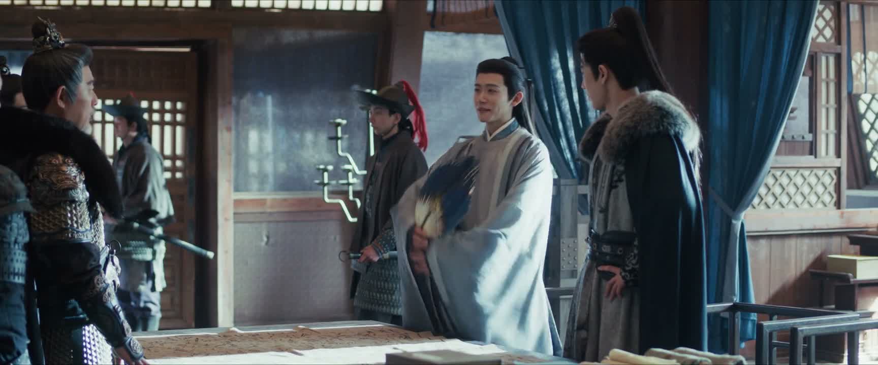 在此谢过贺将军