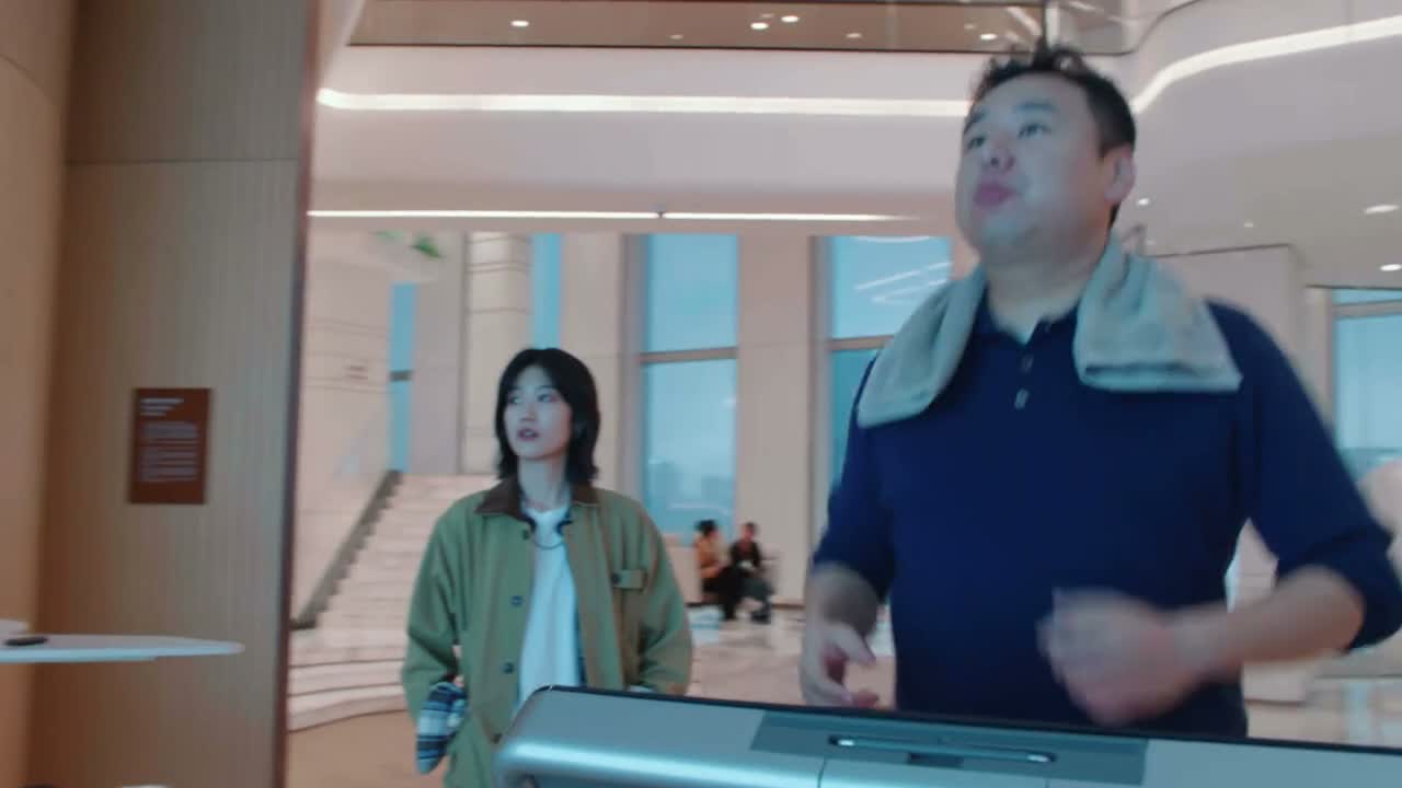 我都准备好了呀 边跑边看
