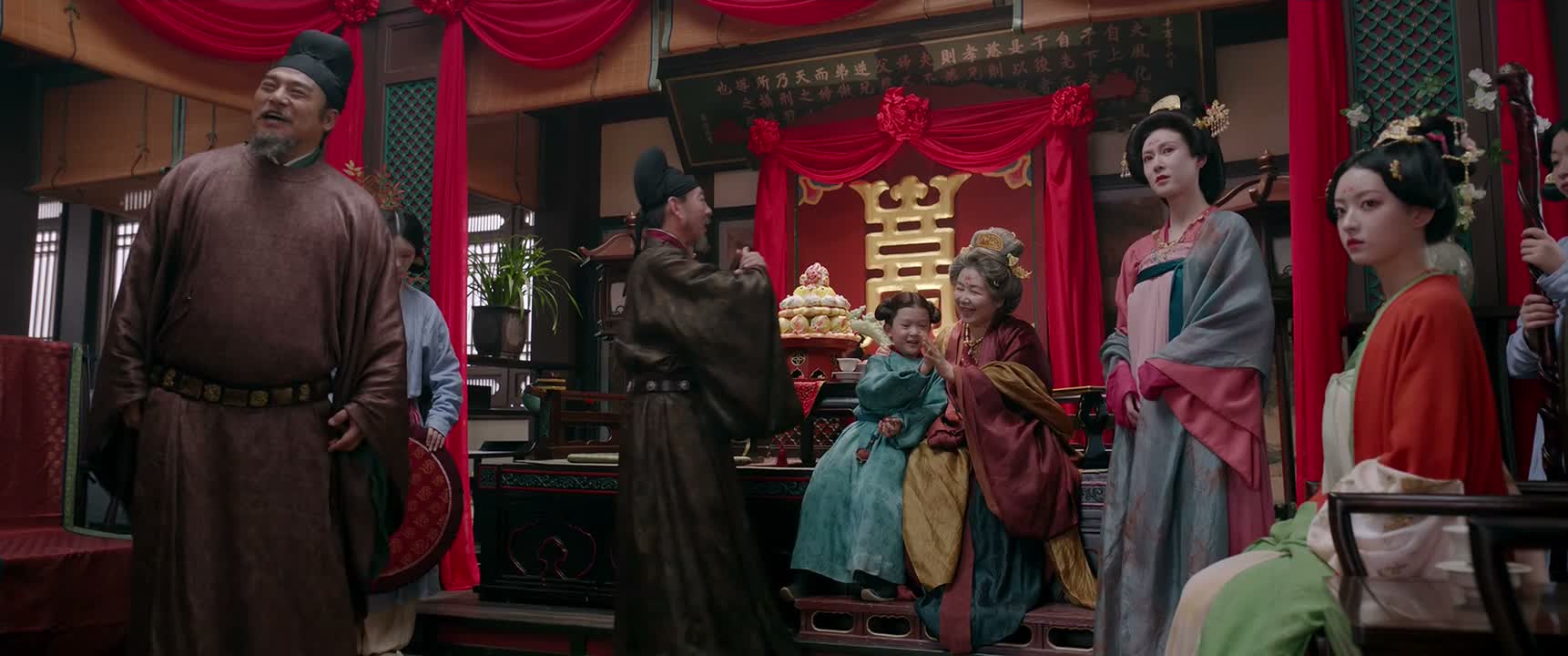 老夫人 好福气呀