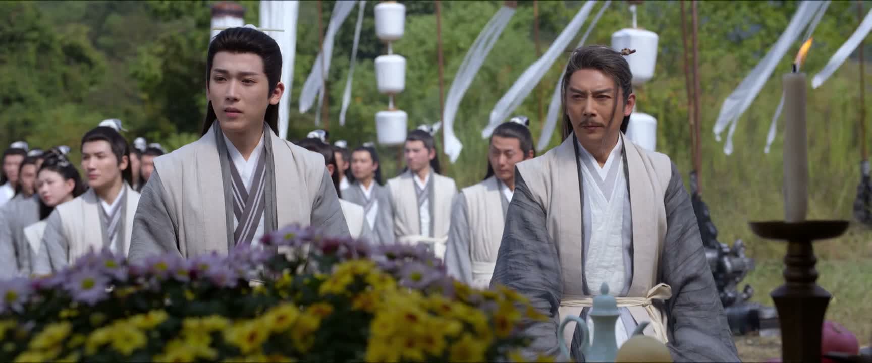 百姓们知道师父走了