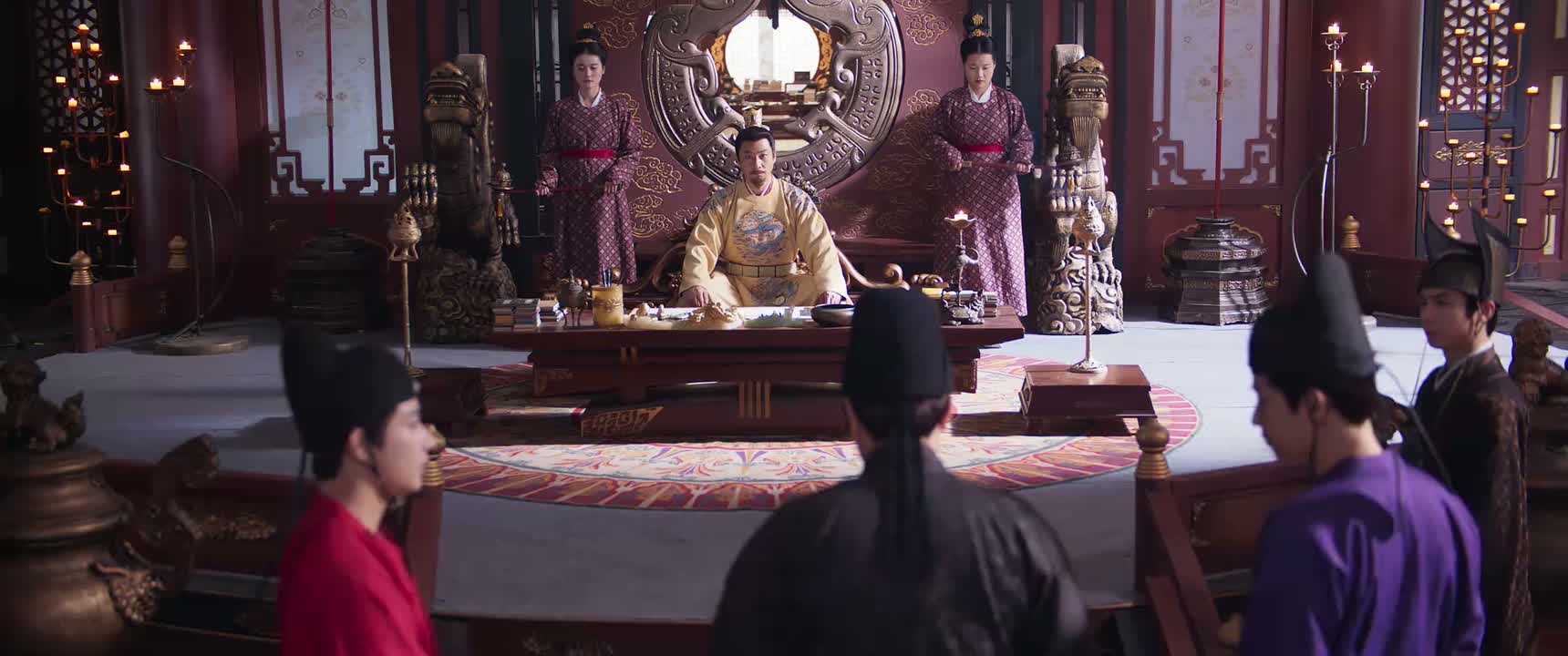 陛下圣谕让你暂居驿馆