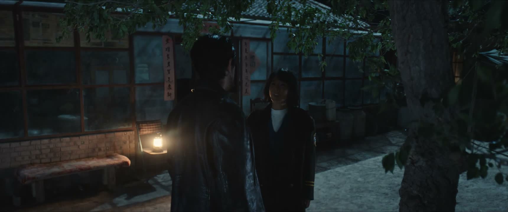 没有 我还没睡呢