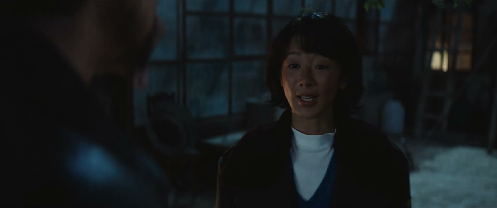 她肯定在为你加油呢