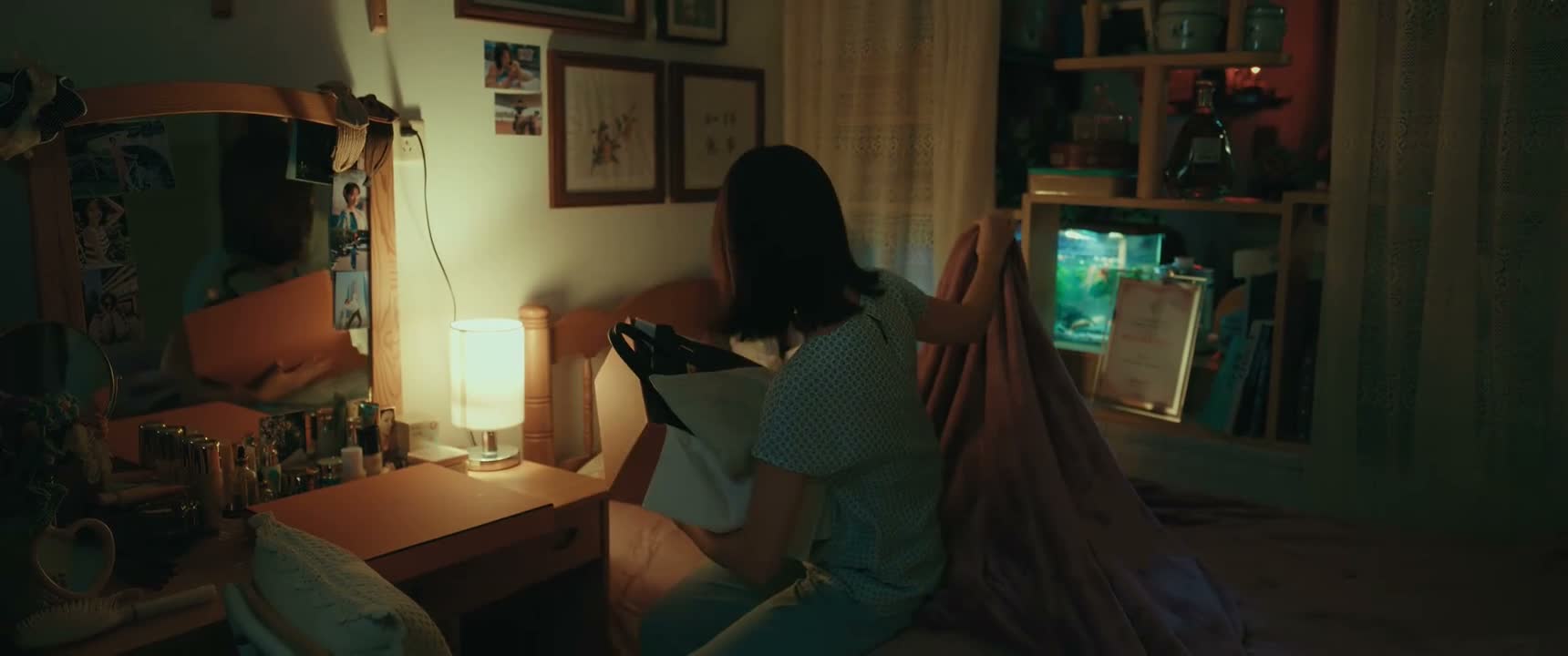 被子盖好啊 好的