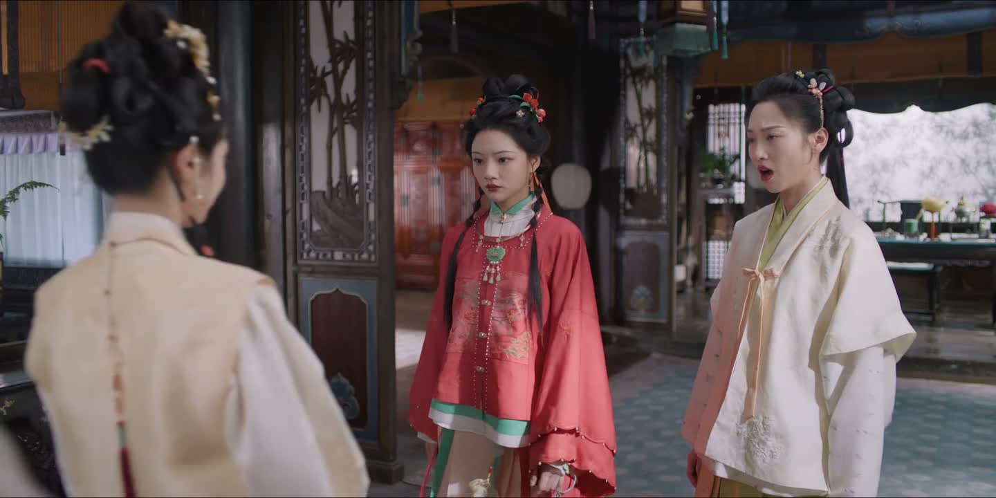 二姑娘 你拦我做甚