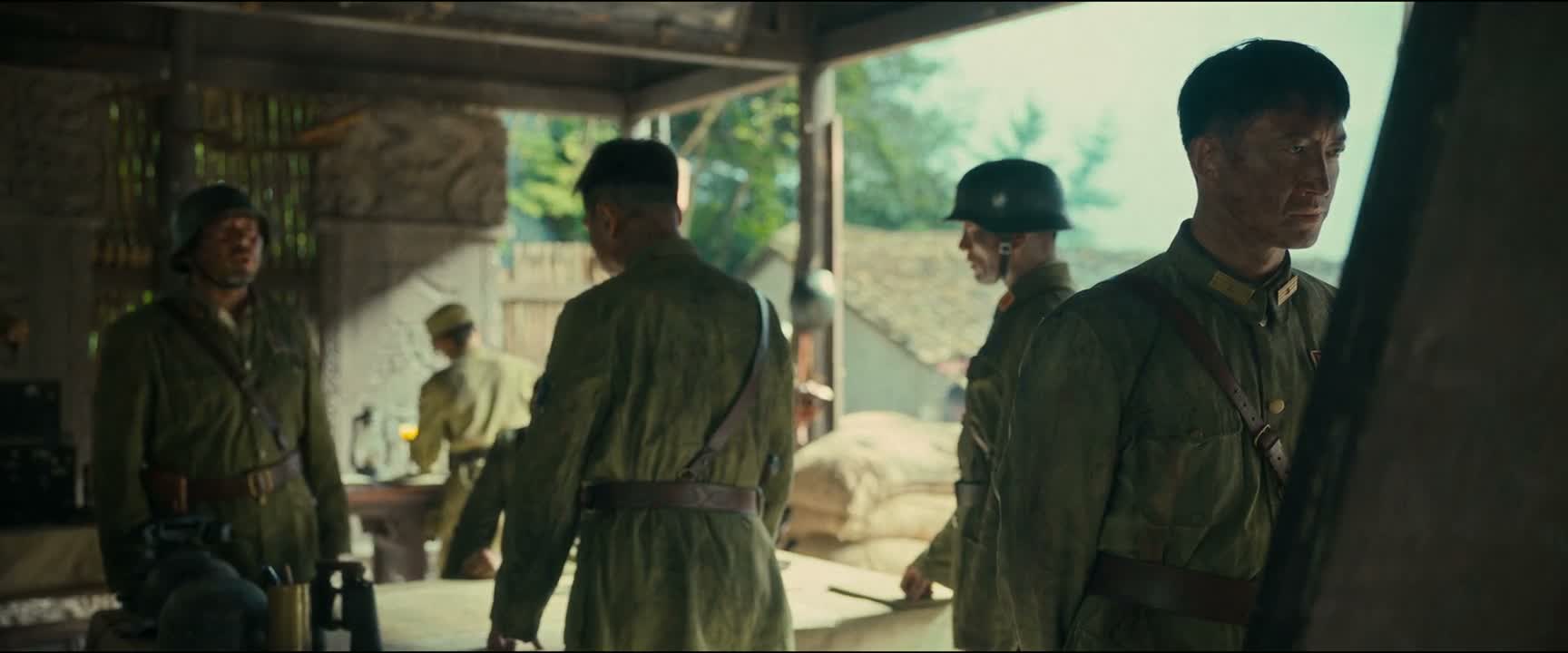 所有兄弟们都搁在这儿了 师长下的命令是坚守