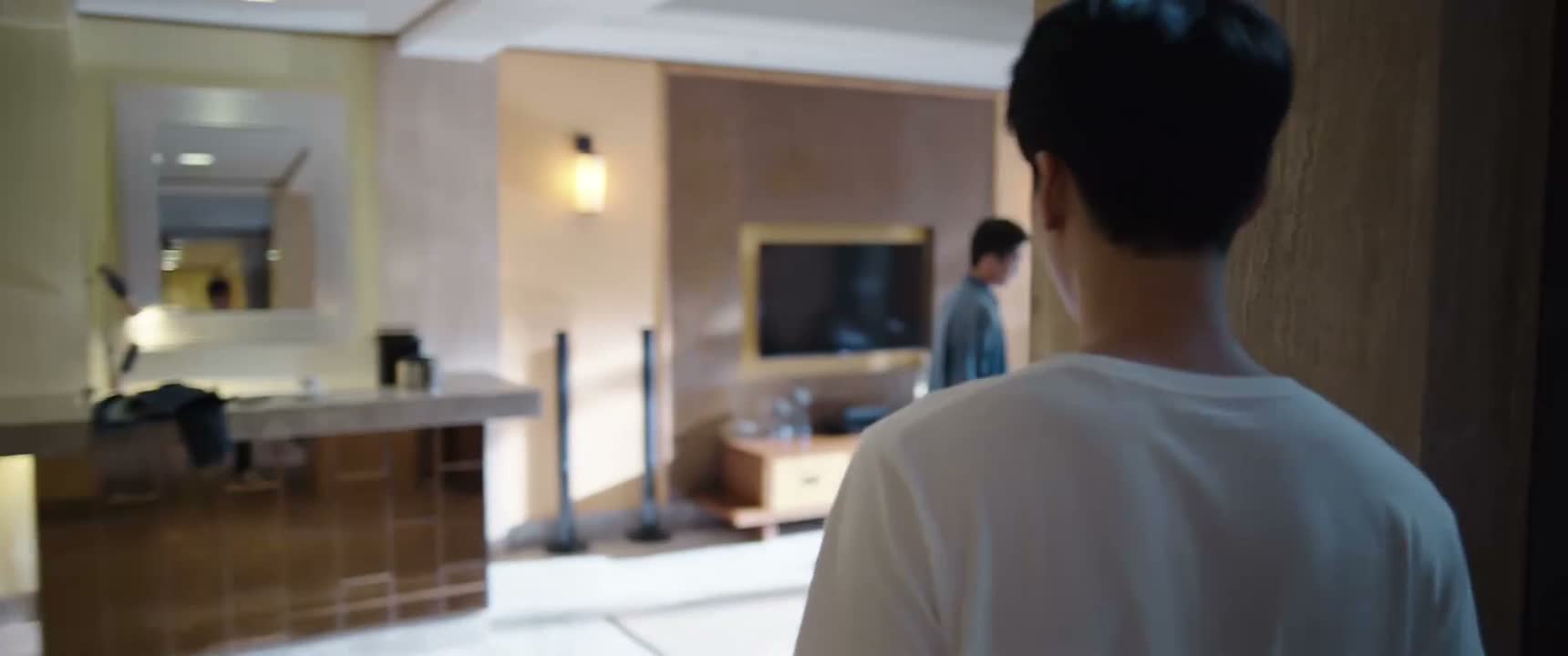 我没回宿舍让你担心了
