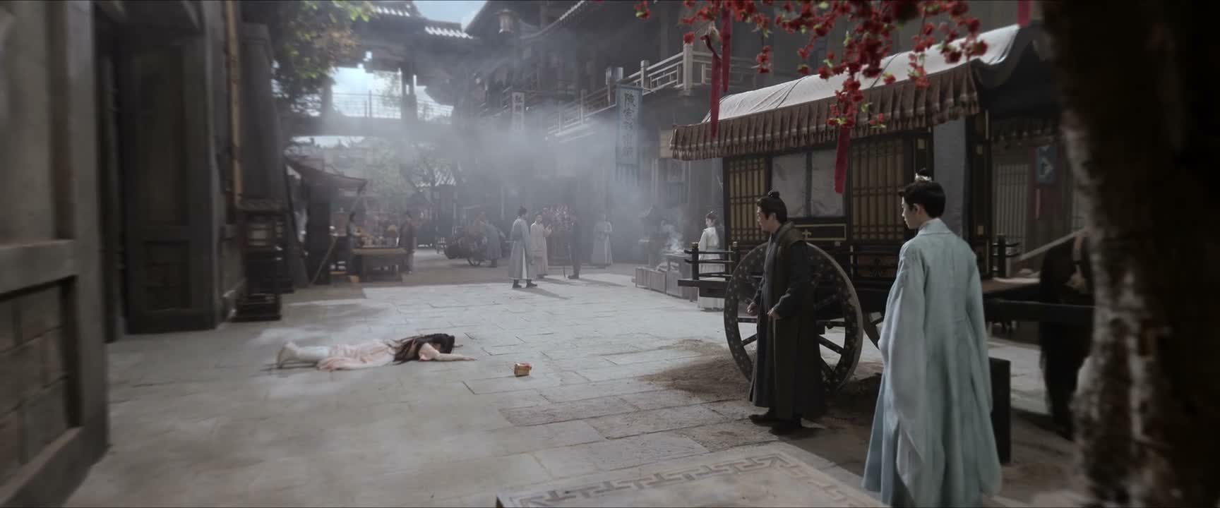 裙子脏了 脸也花了