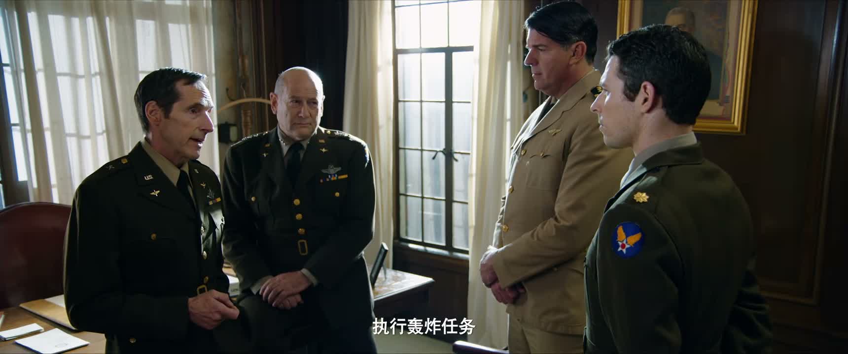 执行轰炸任务