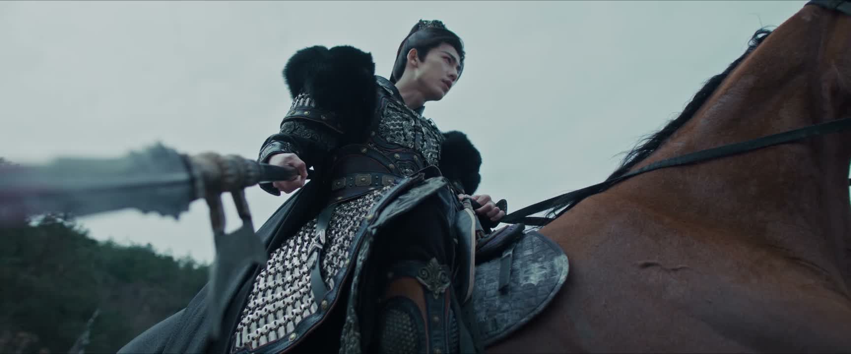 挟一稚童上战场