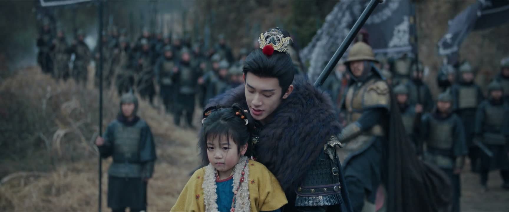 要是你老子没胆来救你