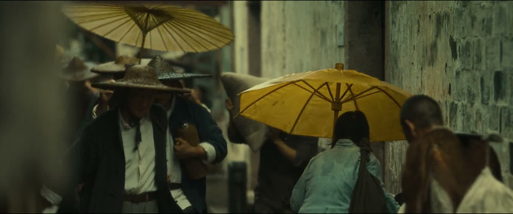 我说带斗笠说对了吧 我们鱼塘镇就这样