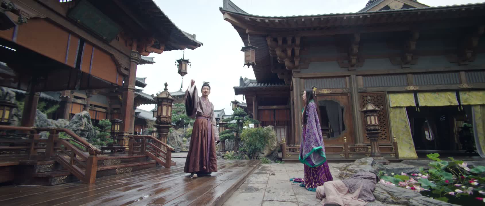 见到了天上的仙女