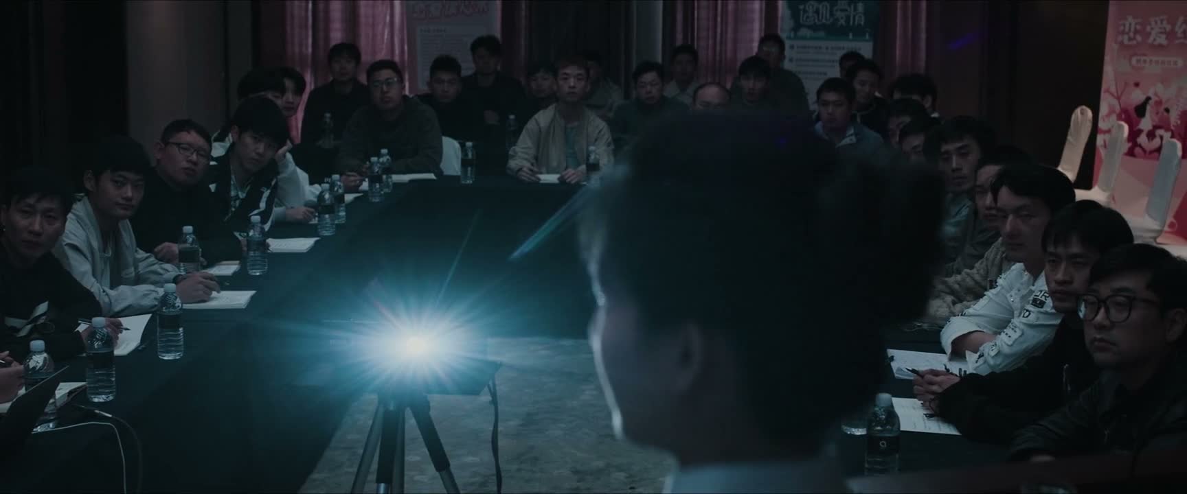 不 我们在上课