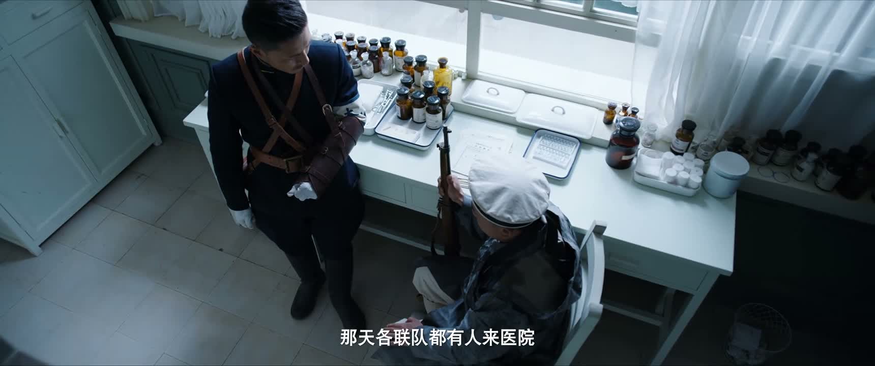 那天各联队都有人来医院