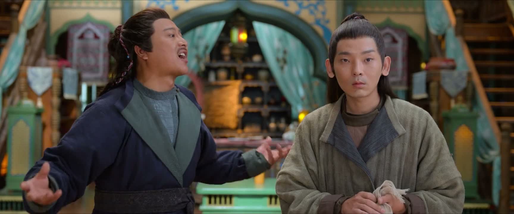 等着咱们俩吃沙子呀
