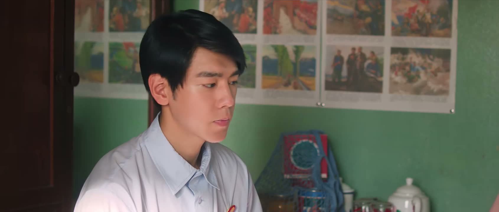 我给你沏杯茶喝