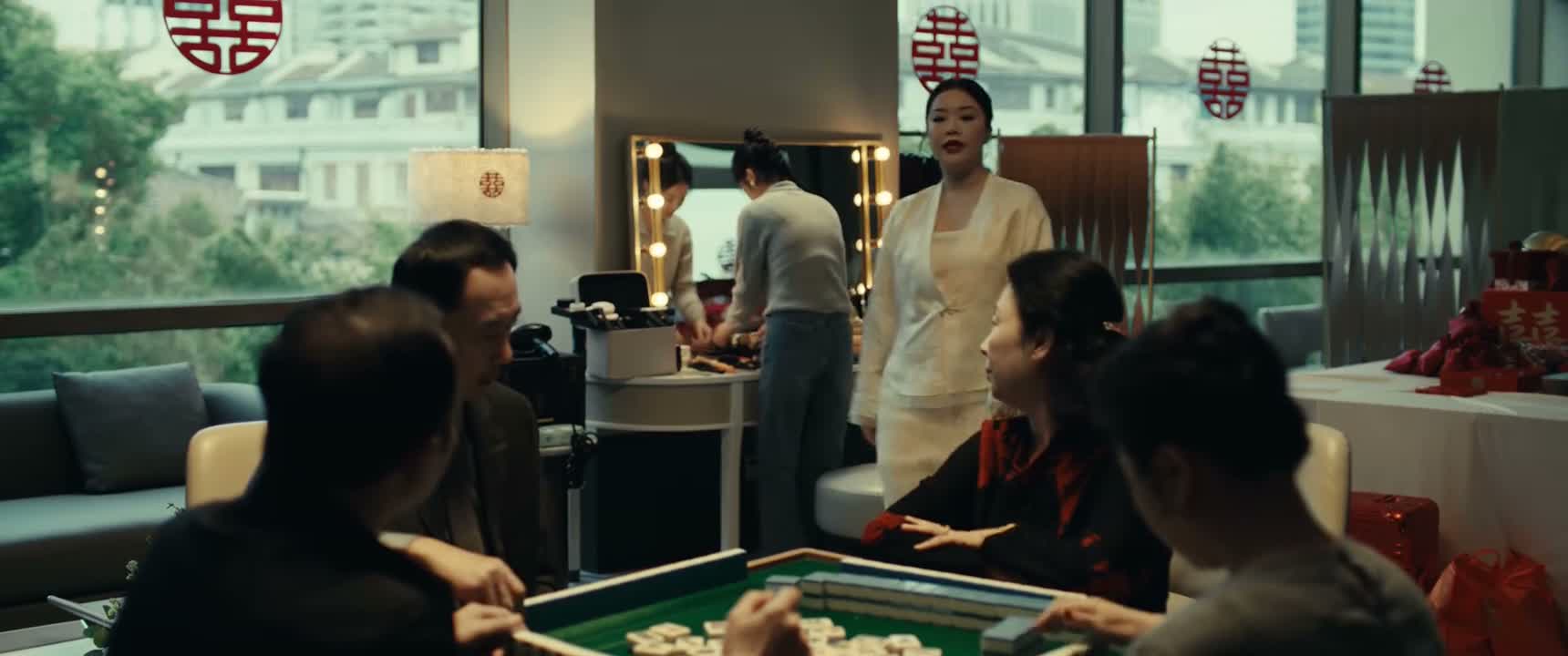 璐璐阿姨 小伟叔叔 你们再打两圈差不多停一停了