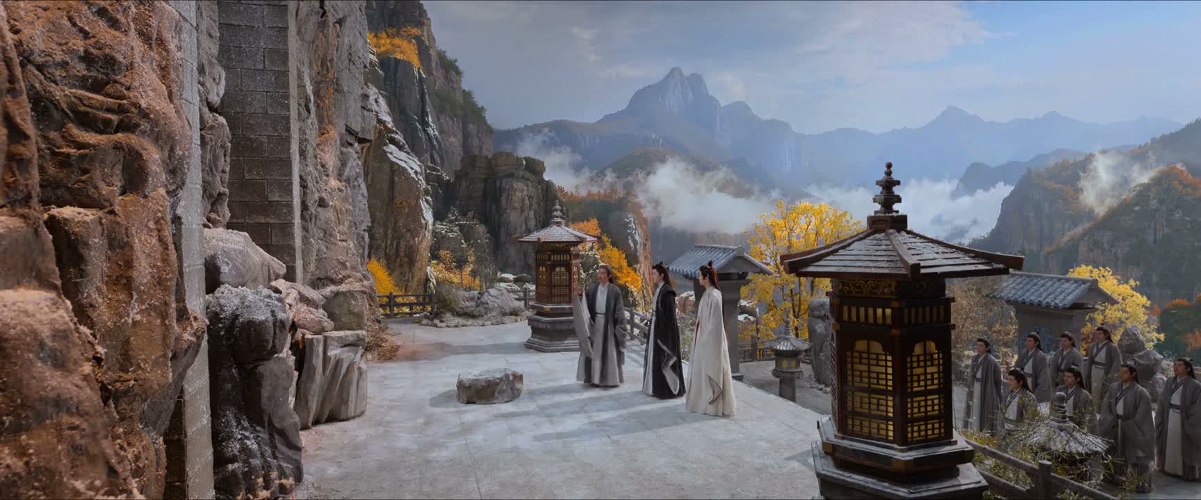 这整个山腹就会崩塌