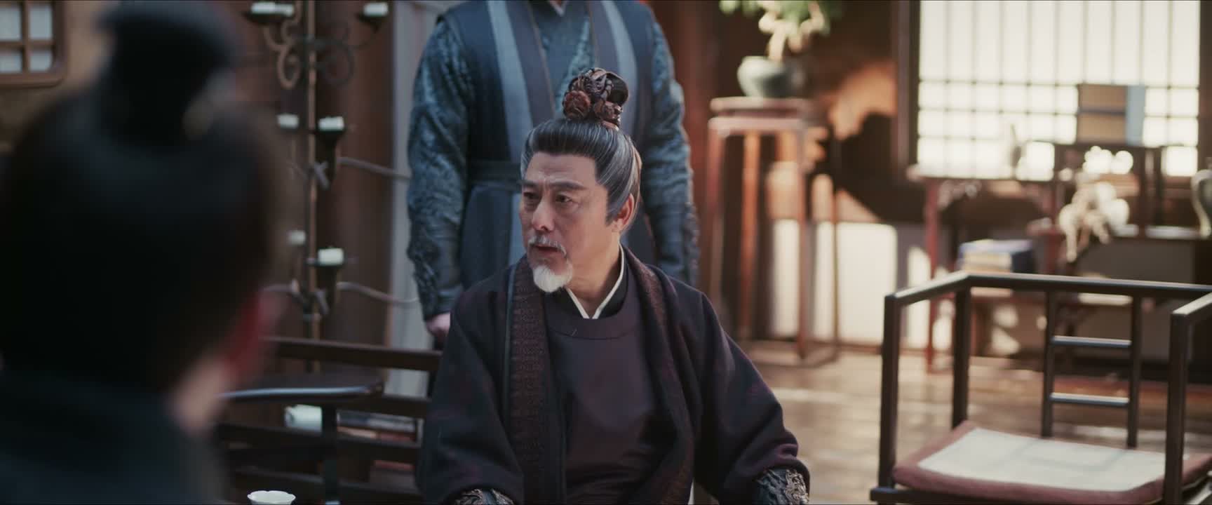 他什么时候成了你的义父了