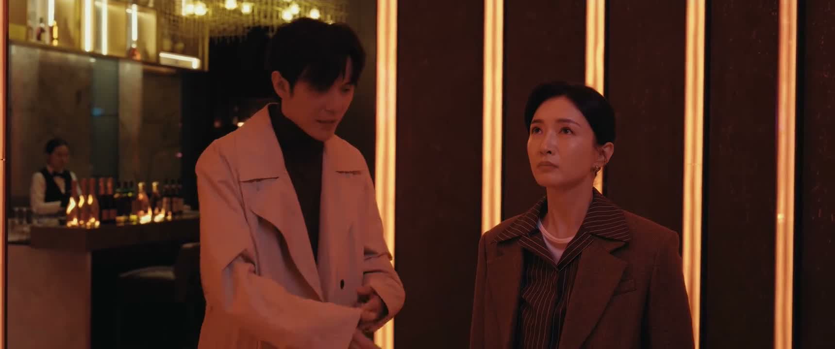 你 你来跟我道歉 我确实应该感激你 我很感激你
