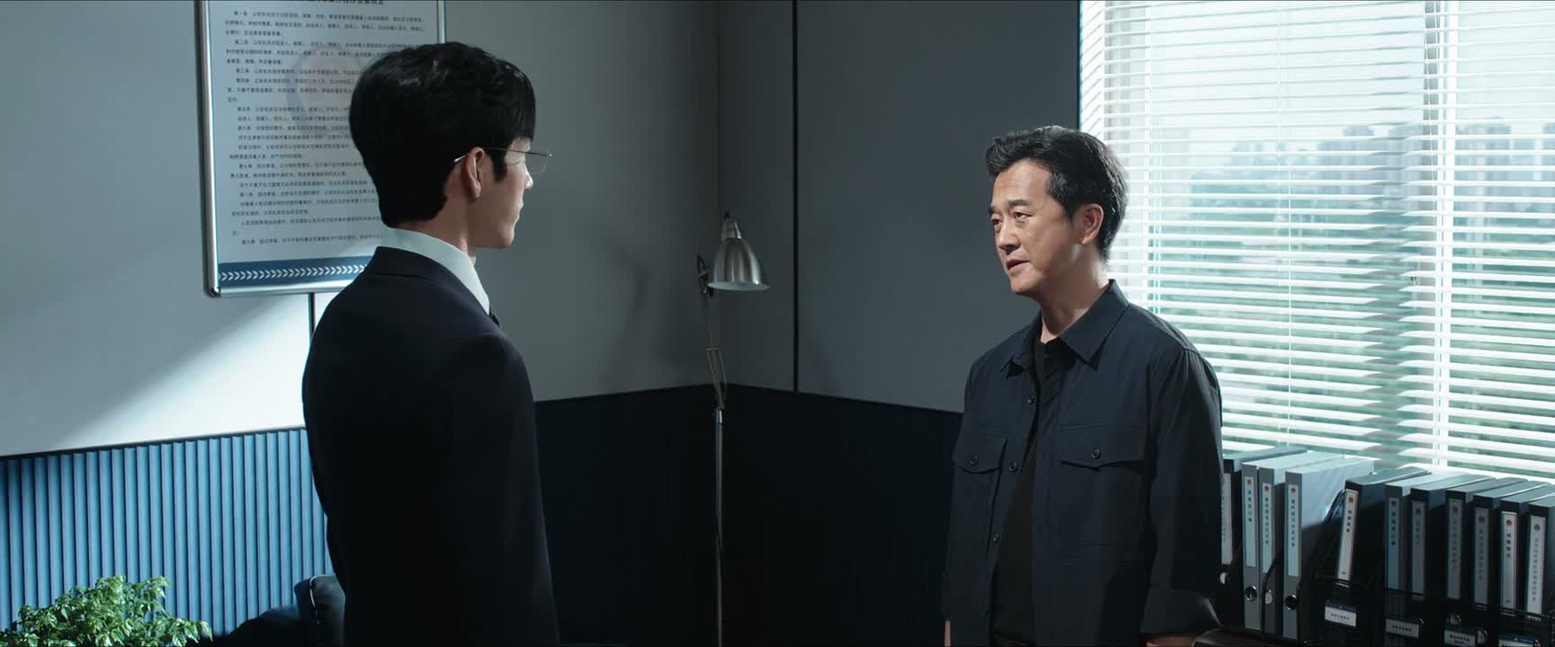 你身上 有一股隐忍的狠劲儿