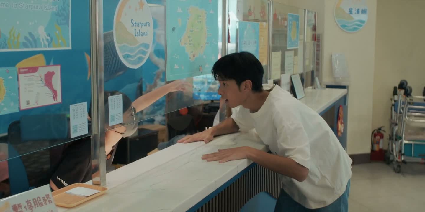 今天因为风浪过大的关系