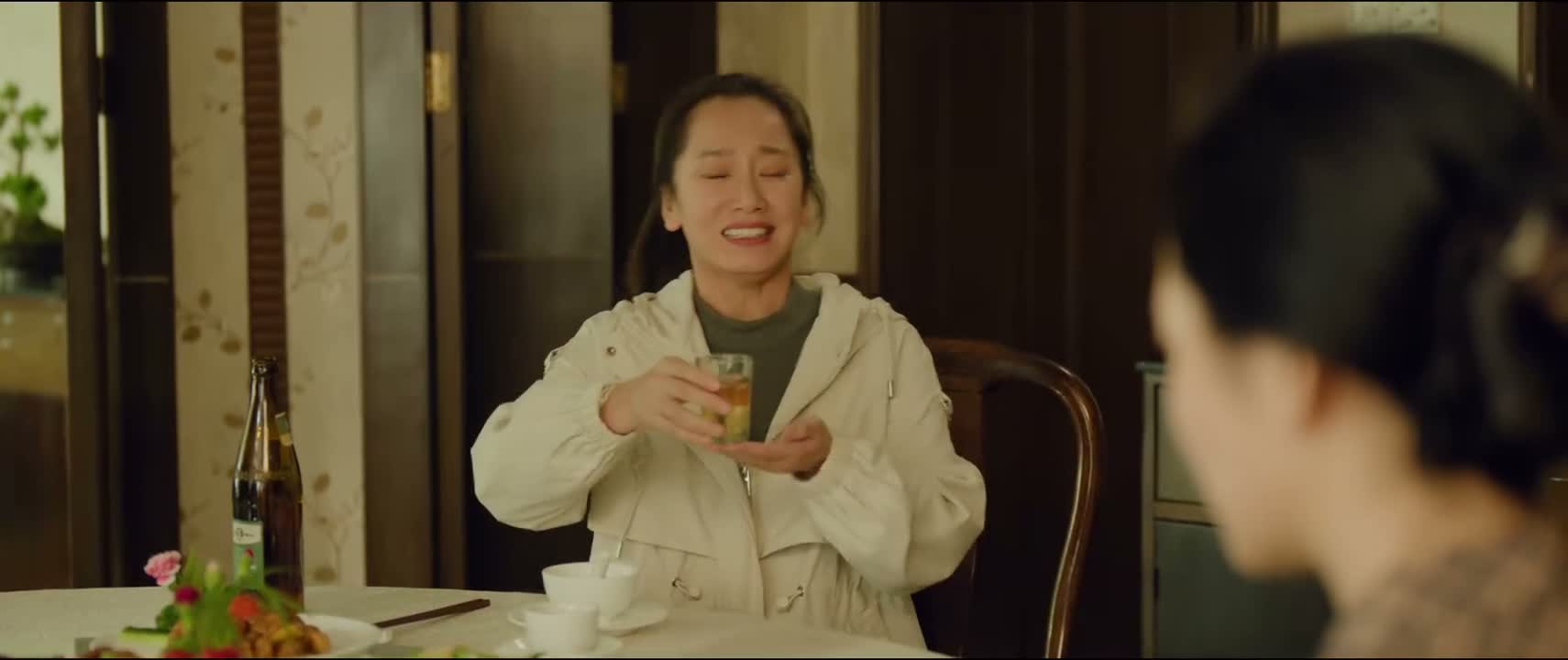 谢谢丽姐 咱们喝一个吧