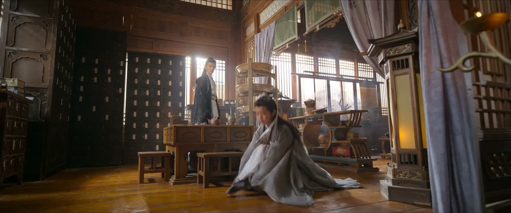 师父 鞋掉了