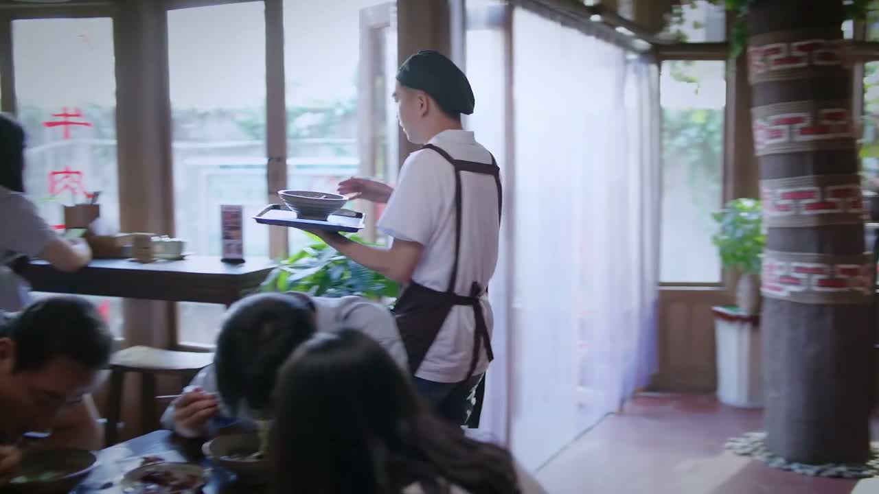 来 姑娘 您的面 谢谢