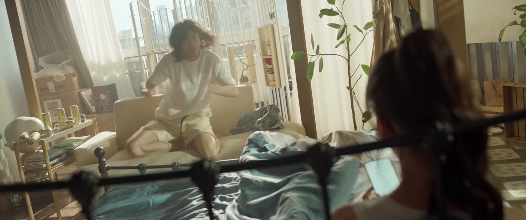 然后半夜迷迷糊糊起来