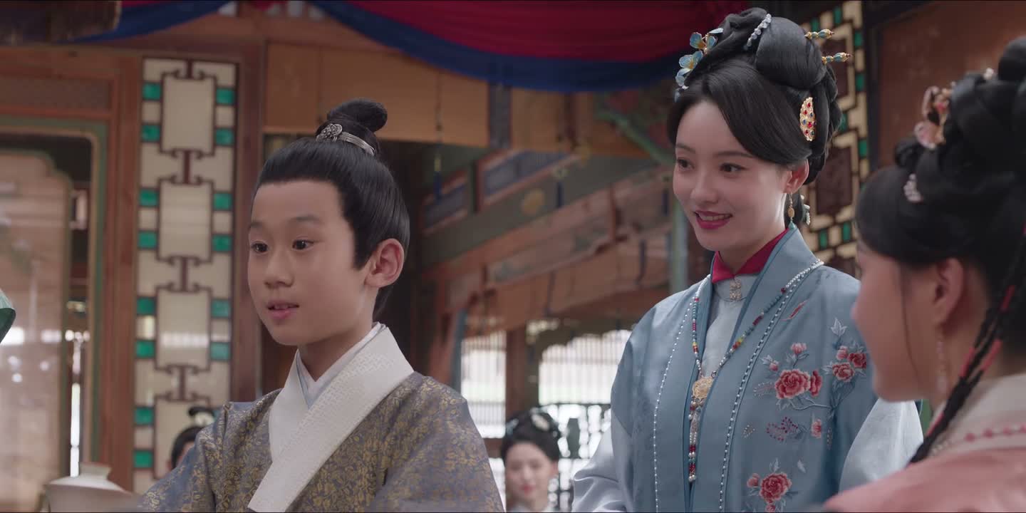 侄儿请三婶婶喝茶