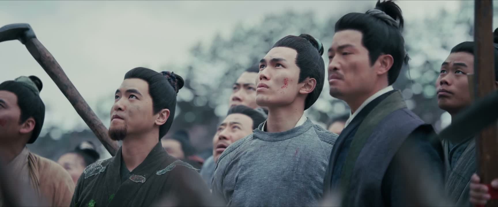 愿意拿了粮食就回去的人