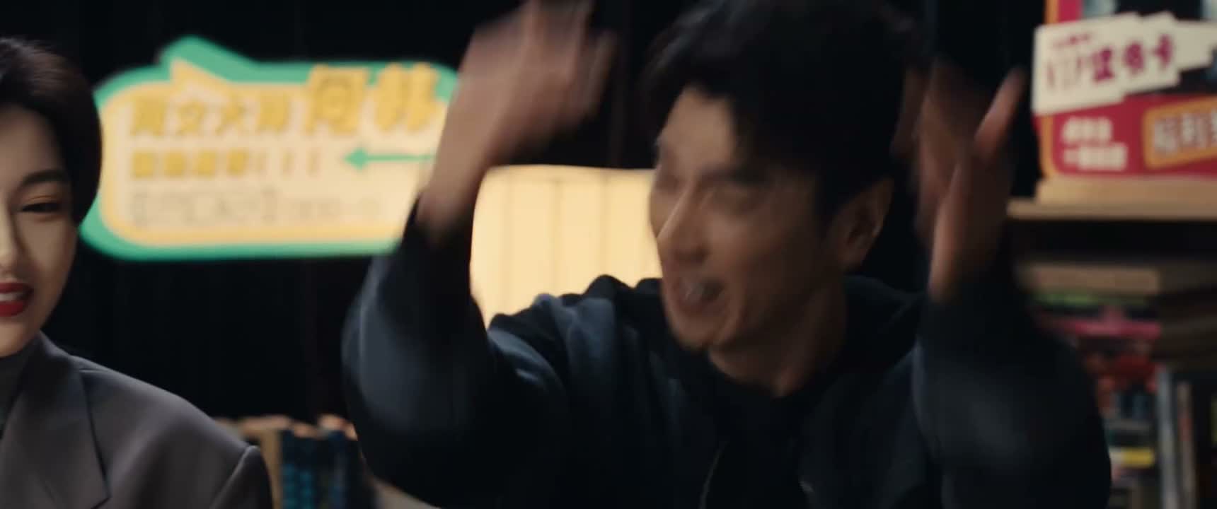 而且他肯定会超过我 我今天就把话放这儿了