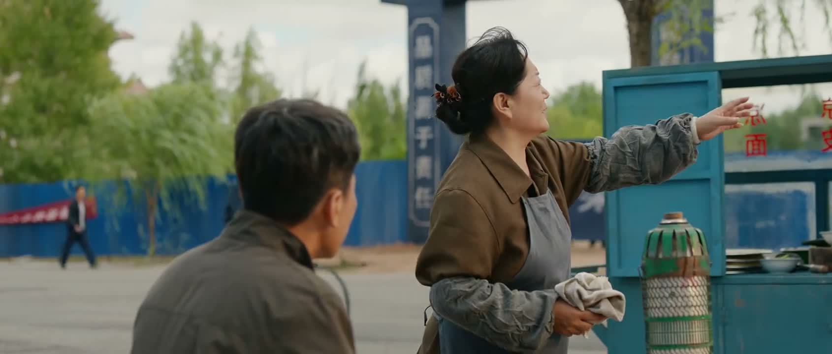 前面这片居民楼全都要拆了