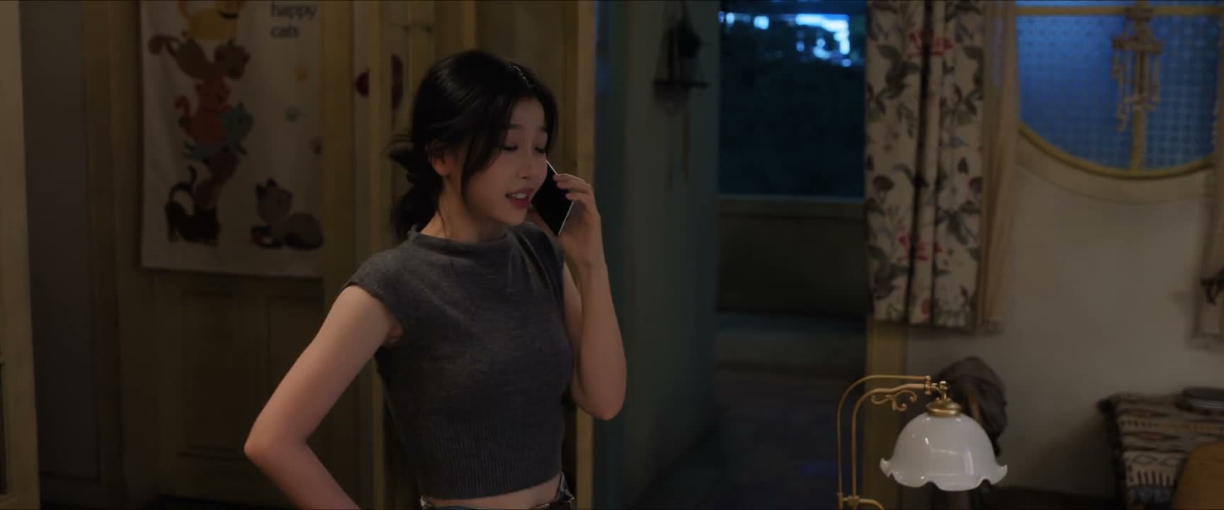 他要是真有钱的话 他怎么不去租高级公寓啊