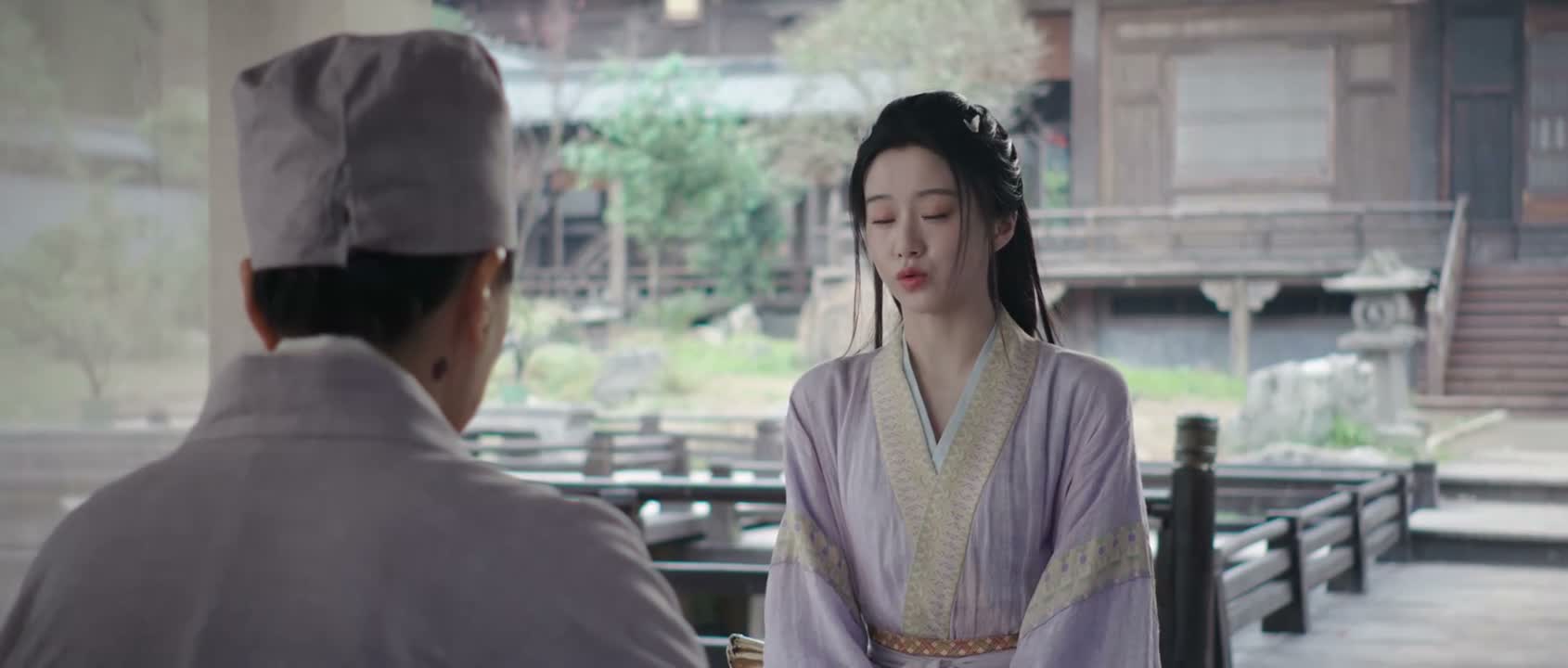 看到姑姑缠绵病榻吧