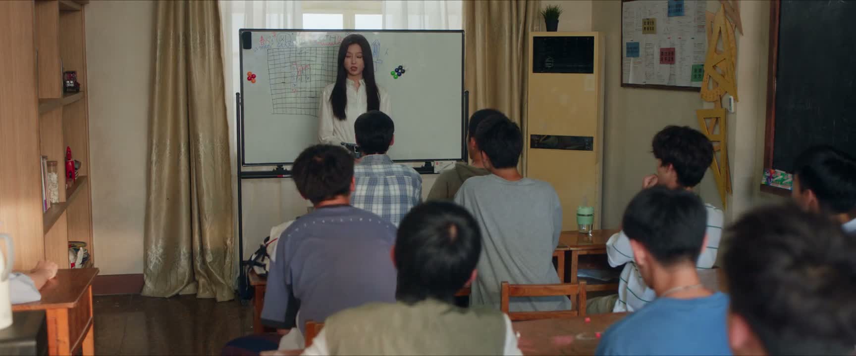 好像只有四位同学是没有压力的