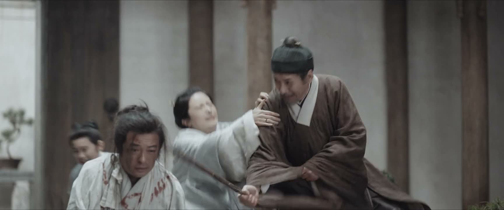 爹 不要再打了 再打就把景福给打死了