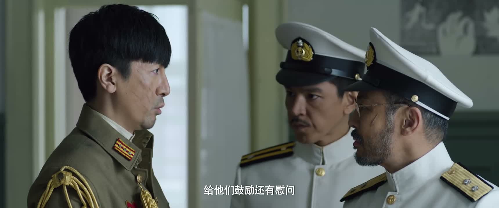 给他们鼓励还有慰问