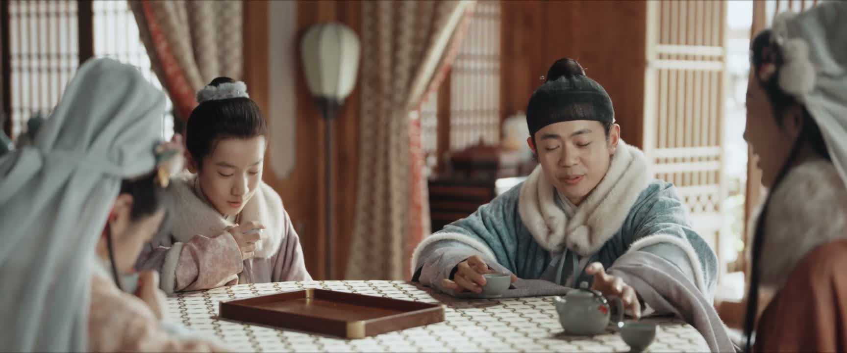 我再 我再喝口水