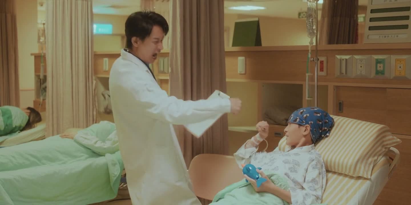 从小就在医院进进出出的